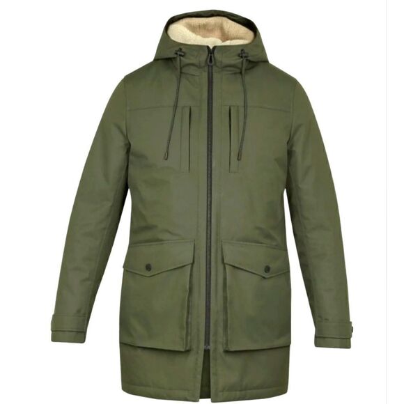 Ted Baker  Green Men's Vinny Parka Jacket Size 3 (Medium) - Picture 1 of 14